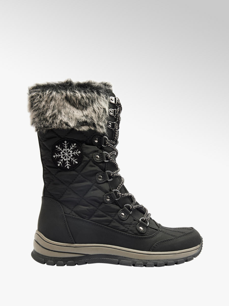 Schnee Boots von Cortina in schwarz DEICHMANN Schnee Boots von Cortina in schwarz DEICHMANN
